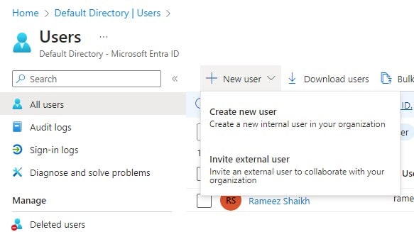 Spring Boot Azure AD (Entra ID) OAuth 2.0 Create User