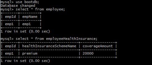 Transaction Management Tables