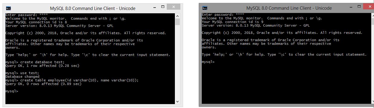 MySQL Database Transactions