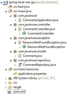 Spring boot hot sale jpa hibernate