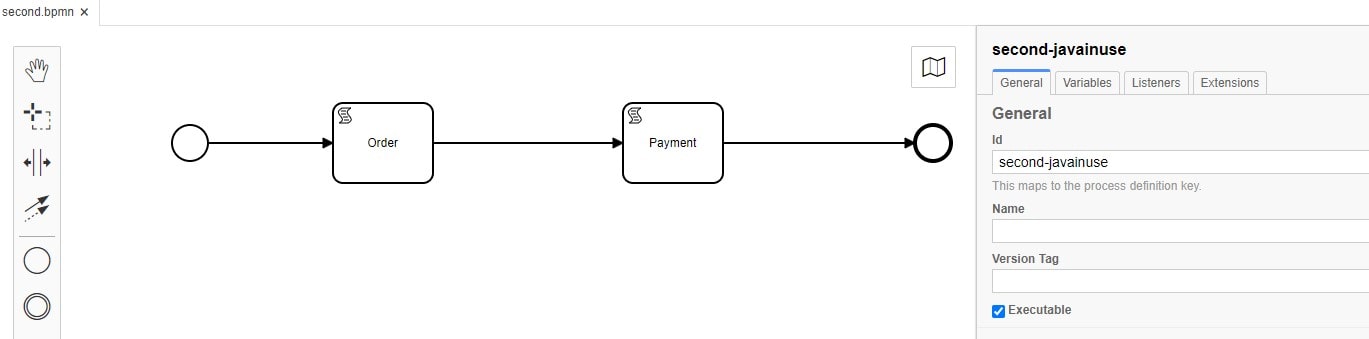 Spring Boot + Camunda BPMN External Resource Console