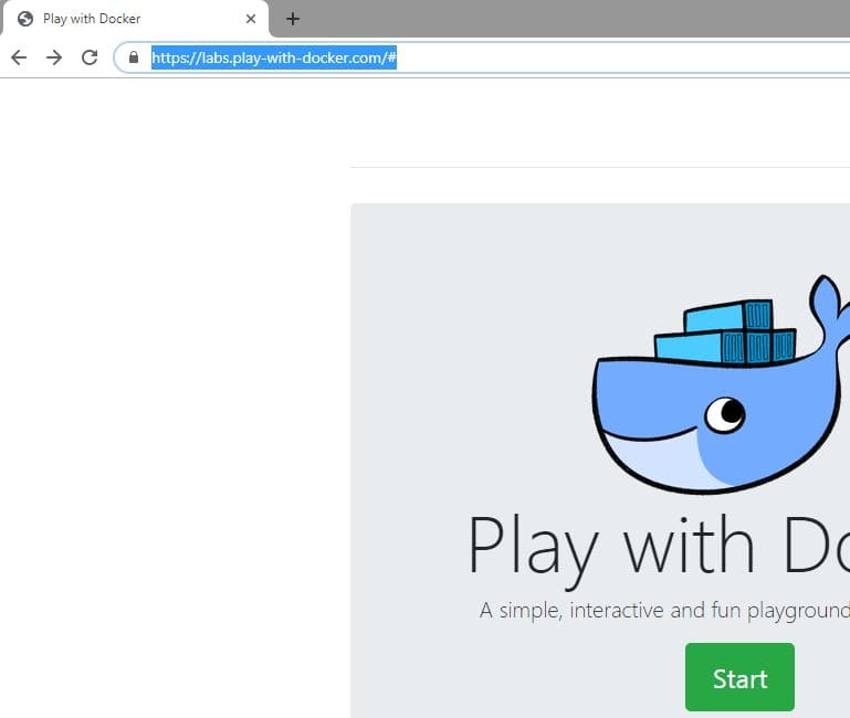 Play with docker tutorial