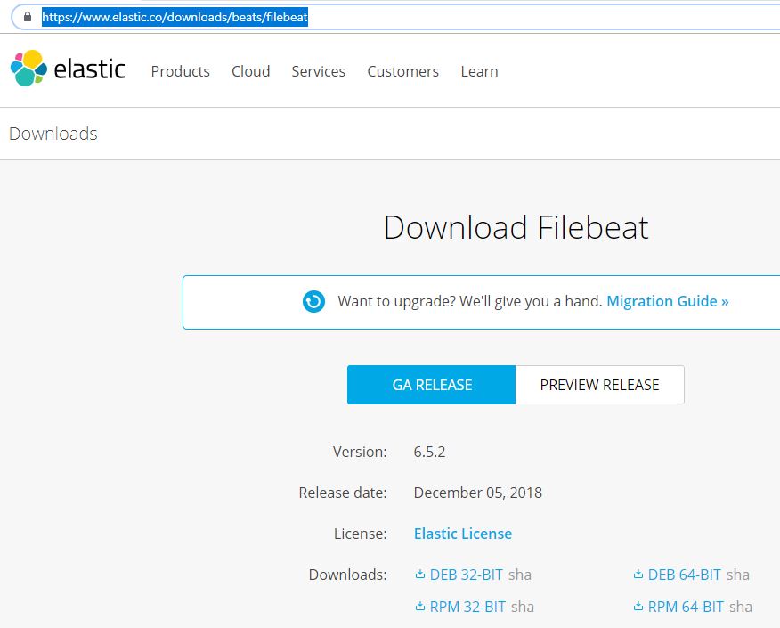 filebeat download example