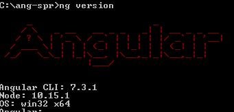 angular cli 7 version